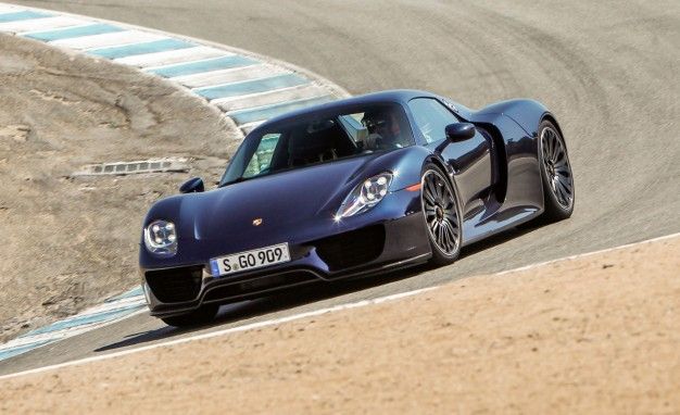 The Porsche 918 Spyder is effortlessly, ridiculously fast.