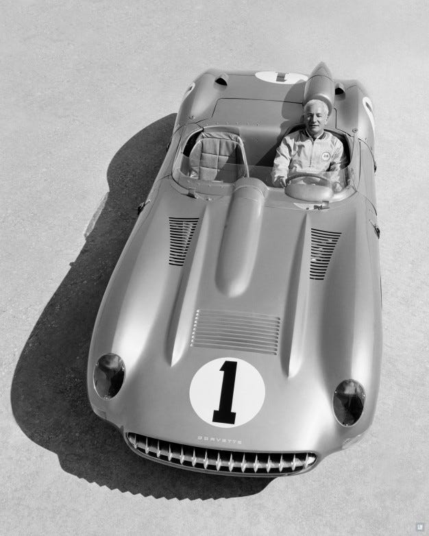 1957 Chevrolet Corvette SS Race Car piloted by Zora Arkus-Duntov