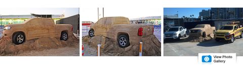 Grainy Colorado: Chevy Sculpts New Mid-size Pickup Out of Sand