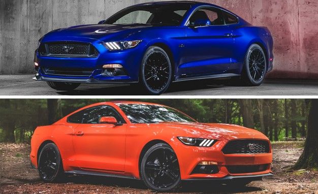 ford mustang gt and ford mustang gt