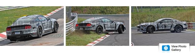 2016 Ford Mustang Shelby GT350 (spy photo)