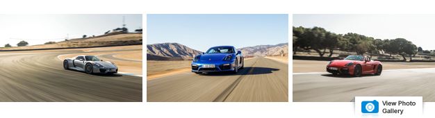 Stuttgart in the Middle: Driving Porsche's 918 Spyder, Cayman and Boxster GTS at Laguna Seca