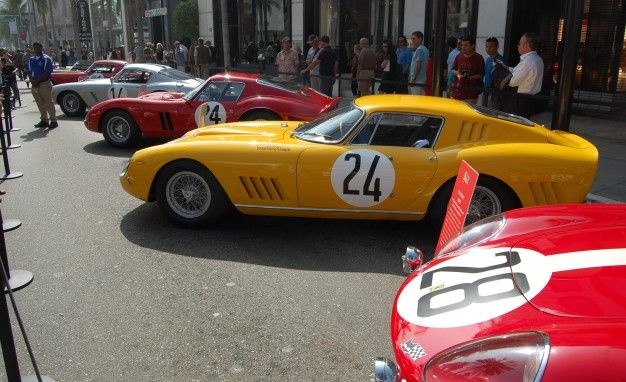 Ferrari 60th Anniversary Party: Celebrating 0 to 60 in America with 60 Classic Cars