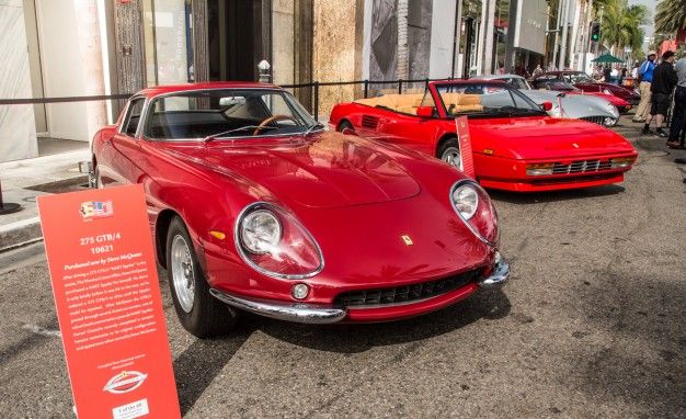 Ferrari 60th Anniversary Party: Celebrating 0 to 60 in America with 60 Classic Cars