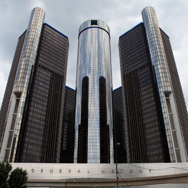 GM Renaissance Center headquarters in Detroit