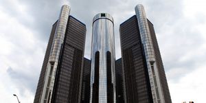 GM Renaissance Center headquarters in Detroit