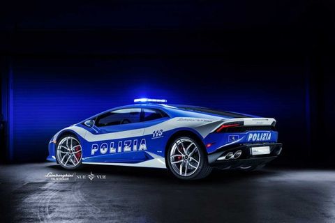 Lamborghini Huracán Police Car 