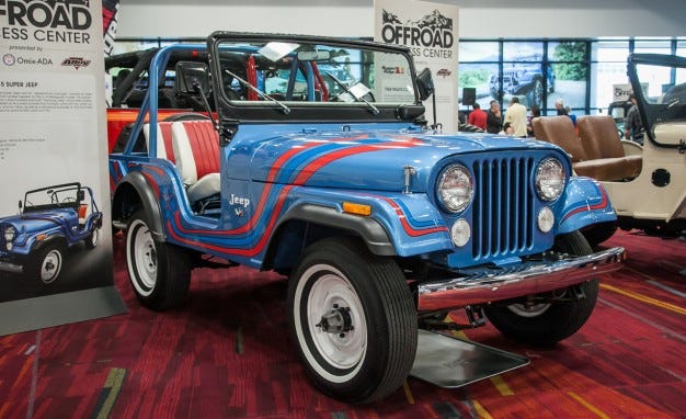 Mega-Rare 1973 CJ-5 Super Jeep to Be Displayed at SEMA – News – Car and  Driver