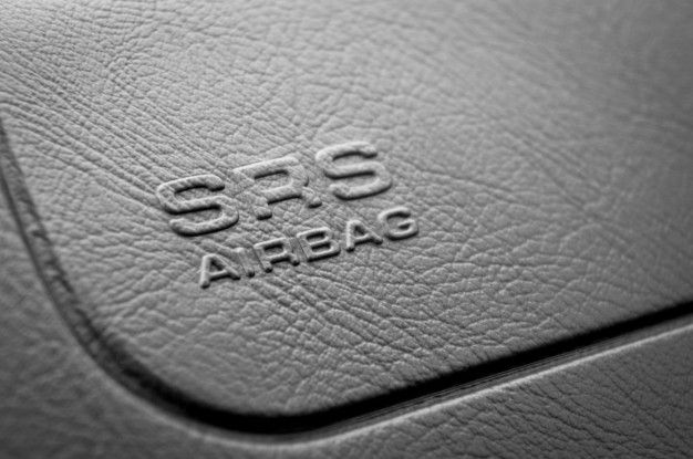 SRS airbag lettering