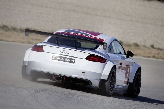 Bad-Ass Audi TT Race Car Debuts, Destined for German Spec Series – News –  Car and Driver