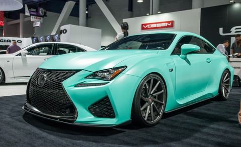 Lexus F's Up SEMA with Trio of Modified RC Coupes