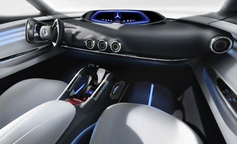 Mercedes-Benz G-Code concept interior
