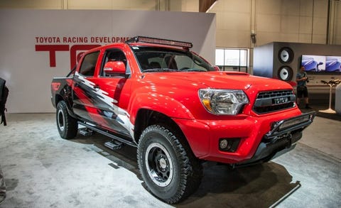 Baja-Ready Toyota 4Runner, Tacoma, and Tundra Chase Trucks for SEMA ...