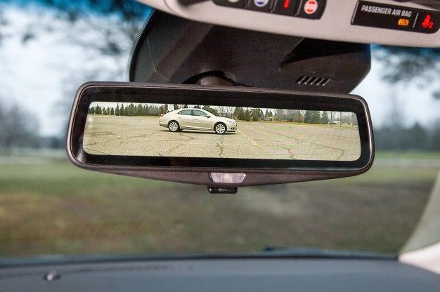 cadillac digital rearview mirror protoype intended for the 2017 cadillac ct6