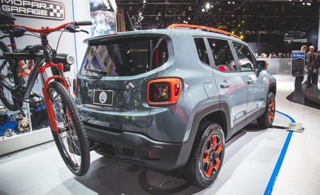 Mopar Equipped Jeep Renegade Trailhawks Take Stage in Detroit