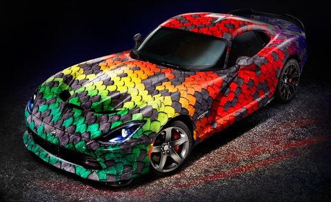 Snakes on a More Personal Plane: Dodge Viper GTC, 1 of 1 Custom-Order Program Debuts