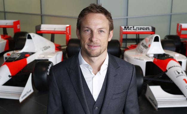 Jenson Button Meets The Spirit Of Senna In Mclaren Mp4-6 – News – Car 