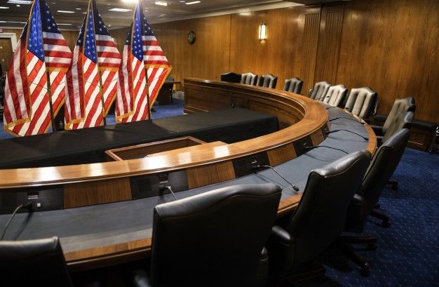 U.S. Senate hearing room