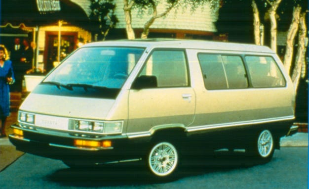 That Time Toyota Put an Icemaker in Its Refrigerator Look-a-Like Van ...