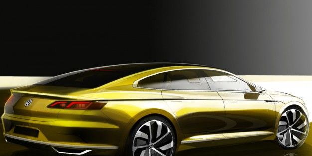VW Sport Coupe Concept GTE Hints at New Passat CC – News – Car and Driver
