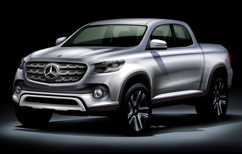 Benz Says Its Mercedes Pickup Won T Be A Fat Cowboy Truck News Car And Driver