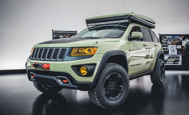  El Jeep Grand Cherokee Overlander Concept puede alejarse de él - Noticias - Car and Driver