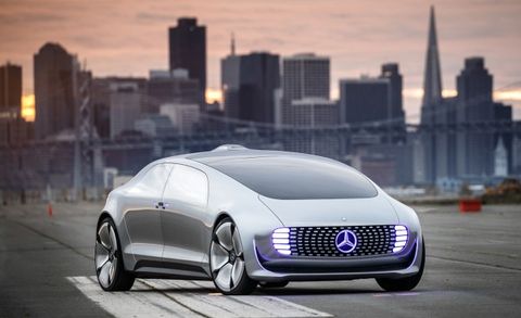 Mercedes Benz F 015 Luxury In Motion Concept We Ride In Daimler S Half Baked Bean News Car And Driver