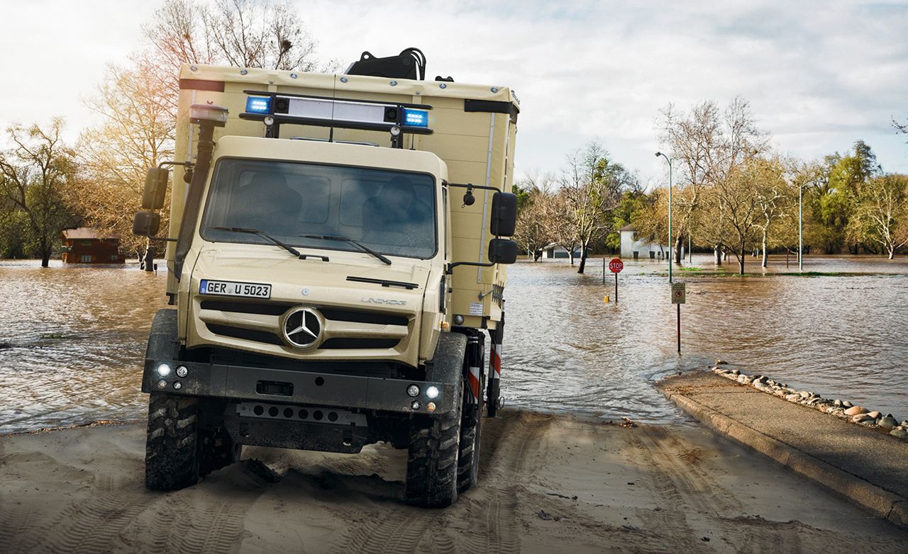 Mercedes' Tough-As-Nails Unimog Gets New Look, Engines For 2013