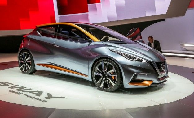 Nissan Sway Concept Debuts, Brings Beauty to Euro Subcompact Segment