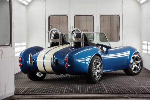 Watch the government 3D-print a Shelby Cobra replica