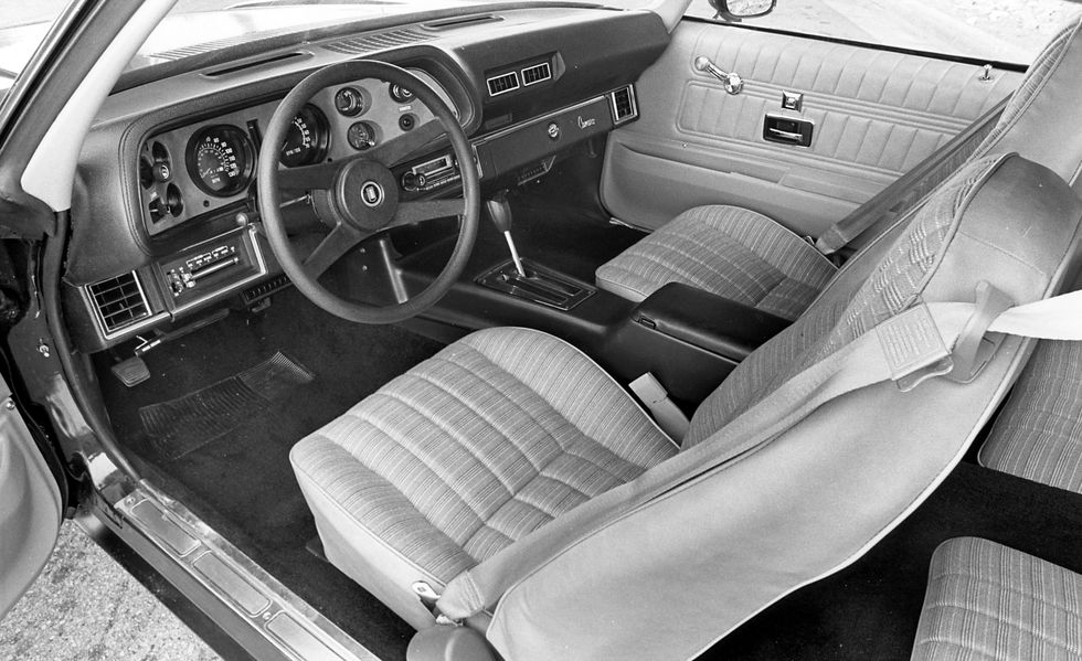 1977 chevy camaro z28 interior