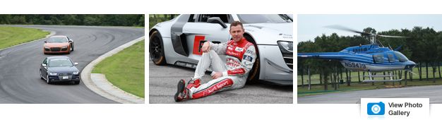 Ride in a Helicopter, Drive an R8, Hang Out with Tom Kristensen at the Primland Driving Experience