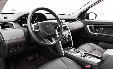 2018 land rover discovery sport interior