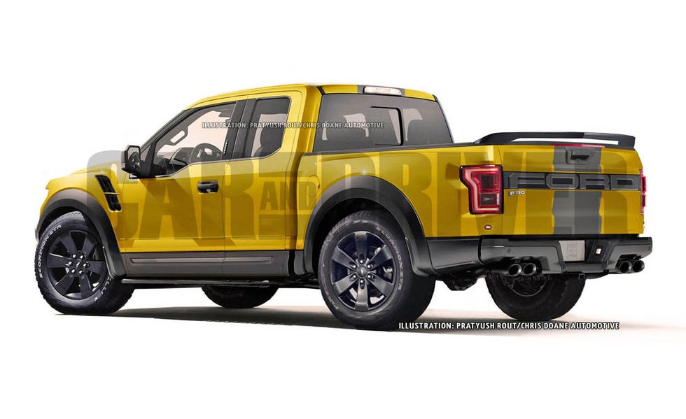 Next-Generation Ford F-150 Performance Pickup Rendered