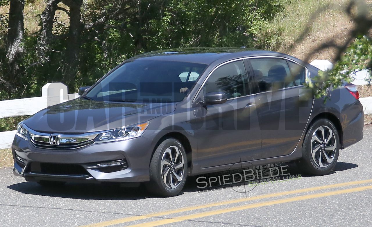 EXCLUSIVE: 2016 Honda Accord Sedan Caught Undisguised!