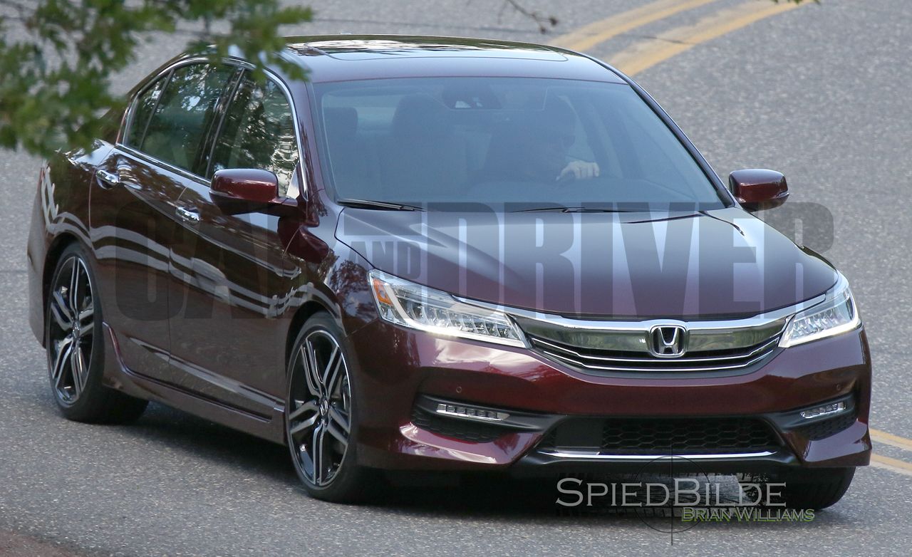 EXCLUSIVE: 2016 Honda Accord Sedan Caught Undisguised!