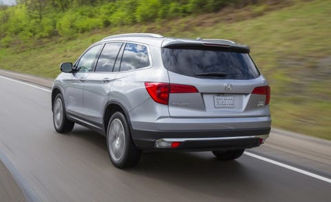 Honda Announces 2016 Pilot Pricing News Car And Driver 2016 Honda Pilot Elite Awd