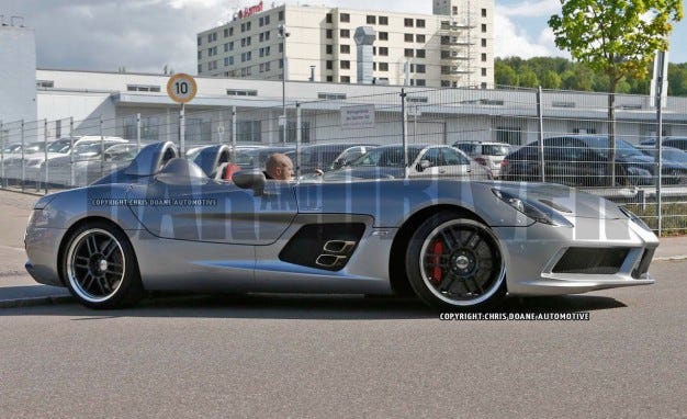 Three Ultra-Rare Mercedes-Benz SLR McLarens Spotted in Stuttgart – News ...