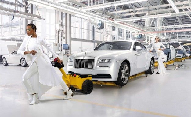 Because Fashion! Rolls-Royce ‘Wraith—Inspired by Fashion’ Debuts, Inspires Nutty Press Photos