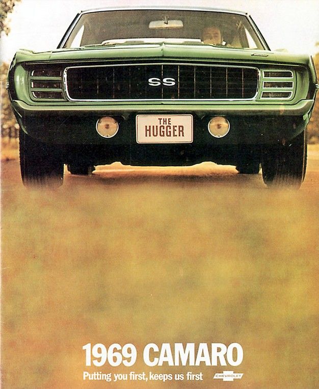 1969 chevrolet camaro ss advertisement