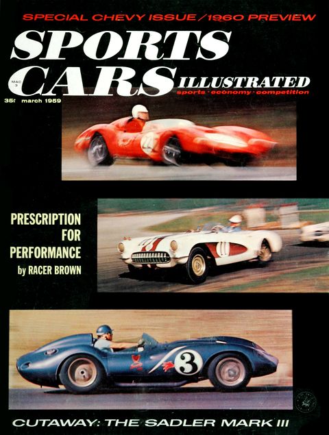 Sports Cars Illustrated, March 1959
