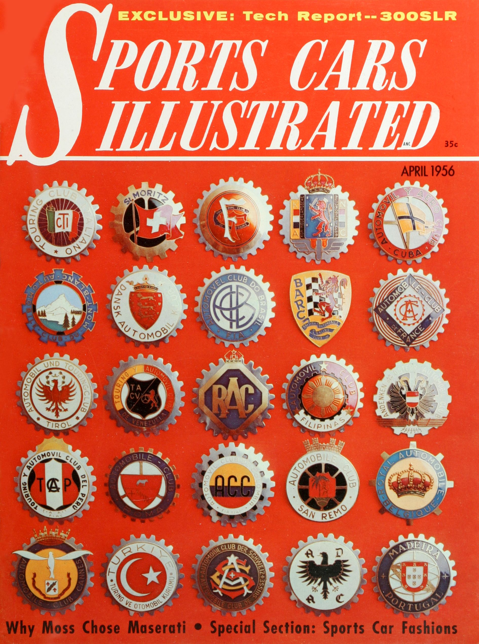 b6701】合冊本：1959.1～59.12 SPORTS CARS ILLUSTRATED(12冊