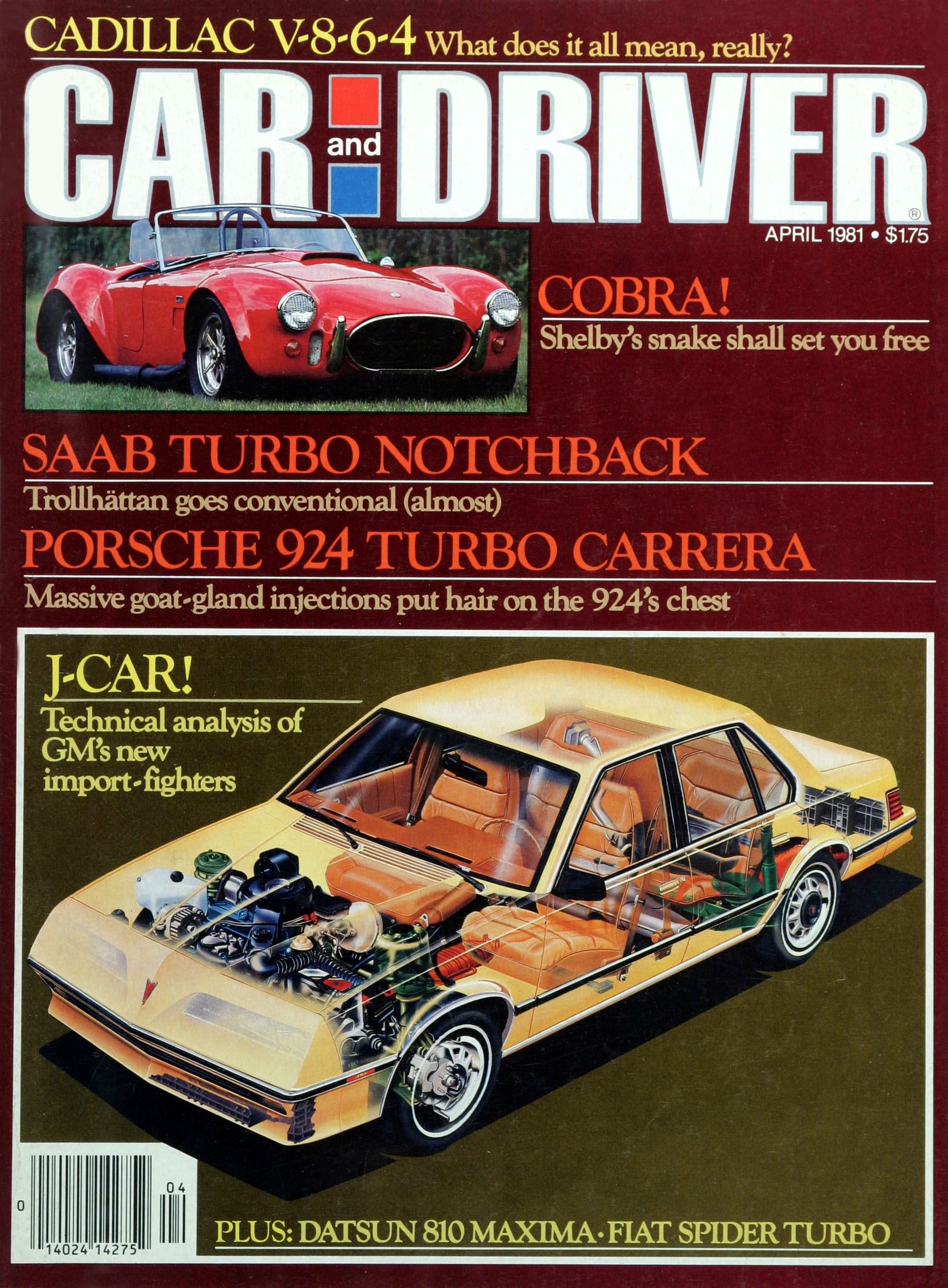 Like, Totally Rad: The Car and Driver Covers of the 1980s