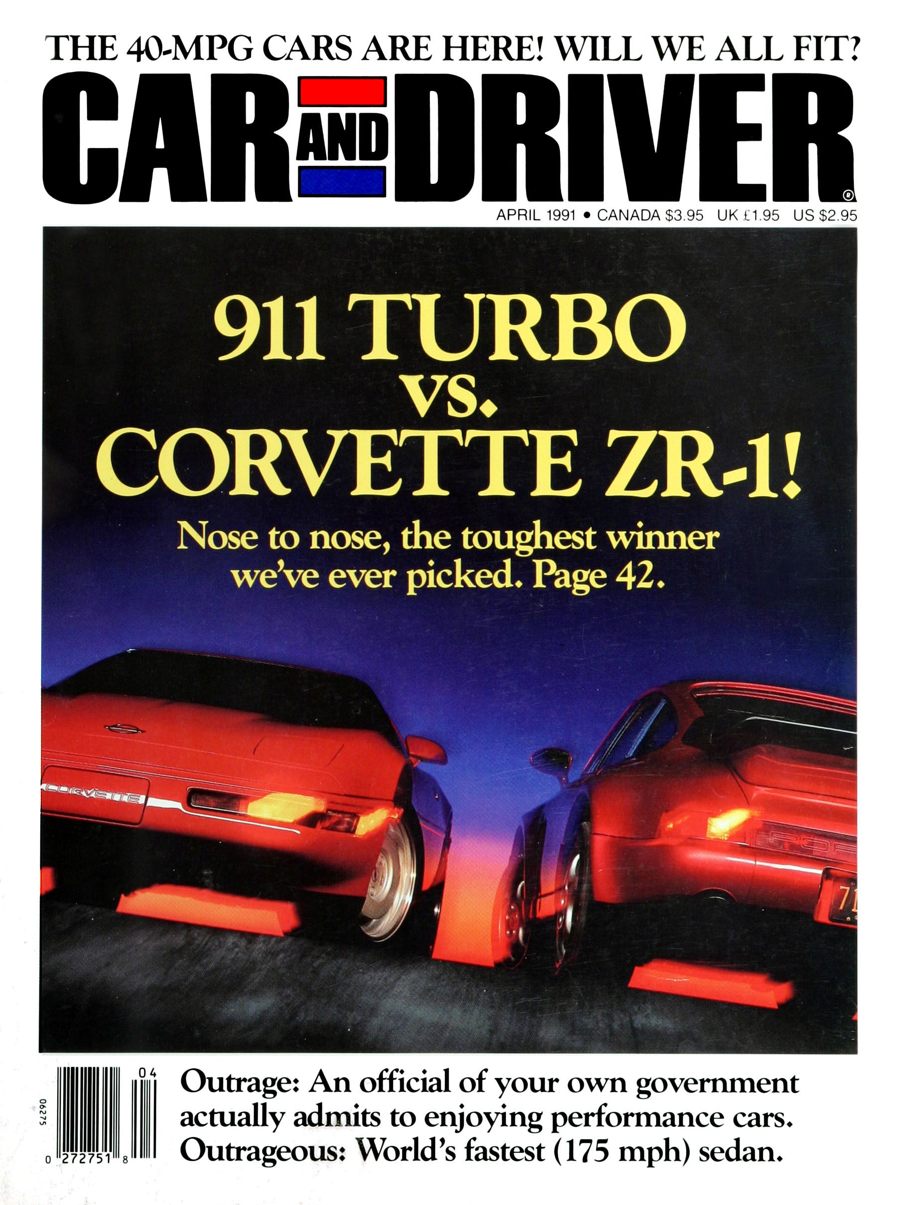 Formula C/D: The Car and Driver Covers of the 1990s