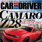 may 2014 car and driver magazine cover