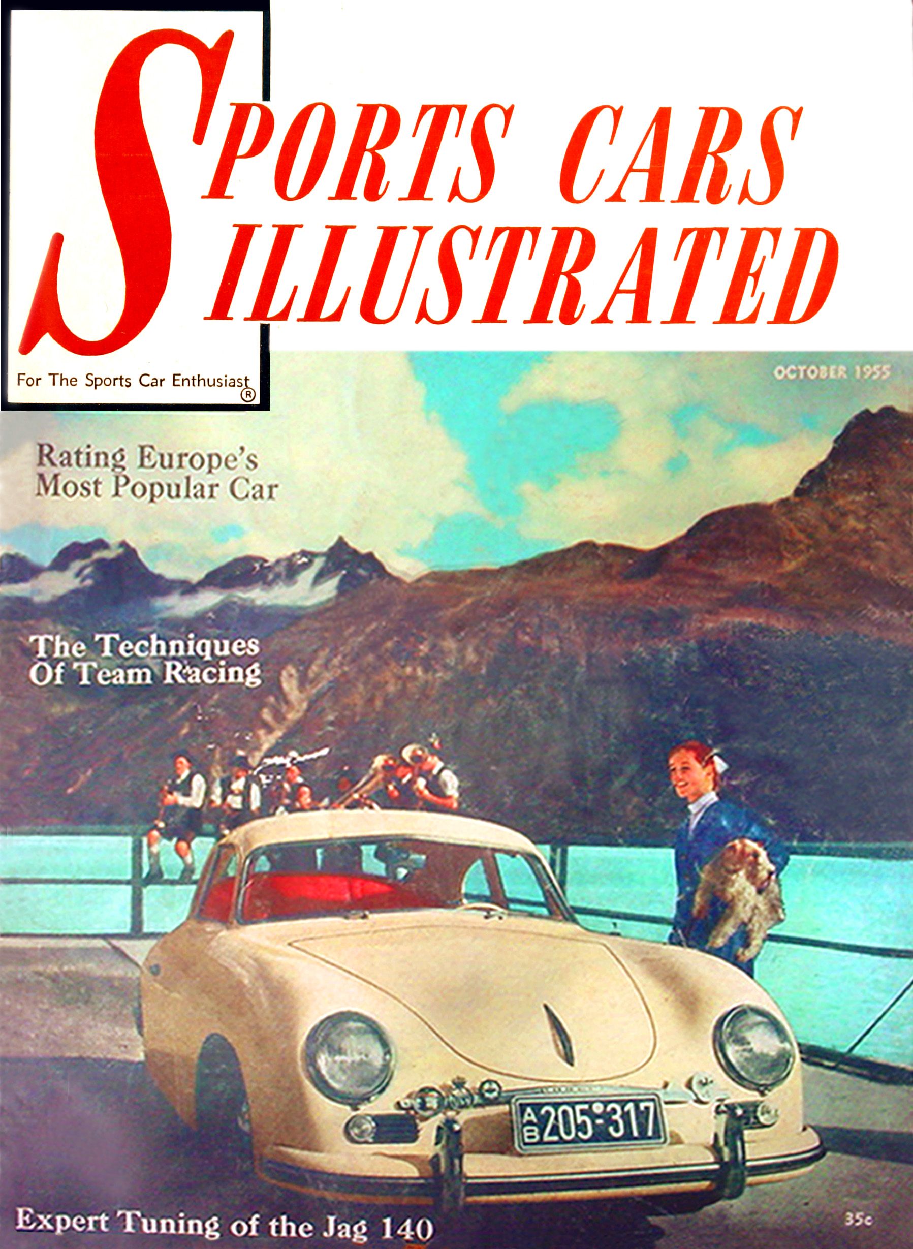 1950s Sports Cars Illustrated Magazine Covers