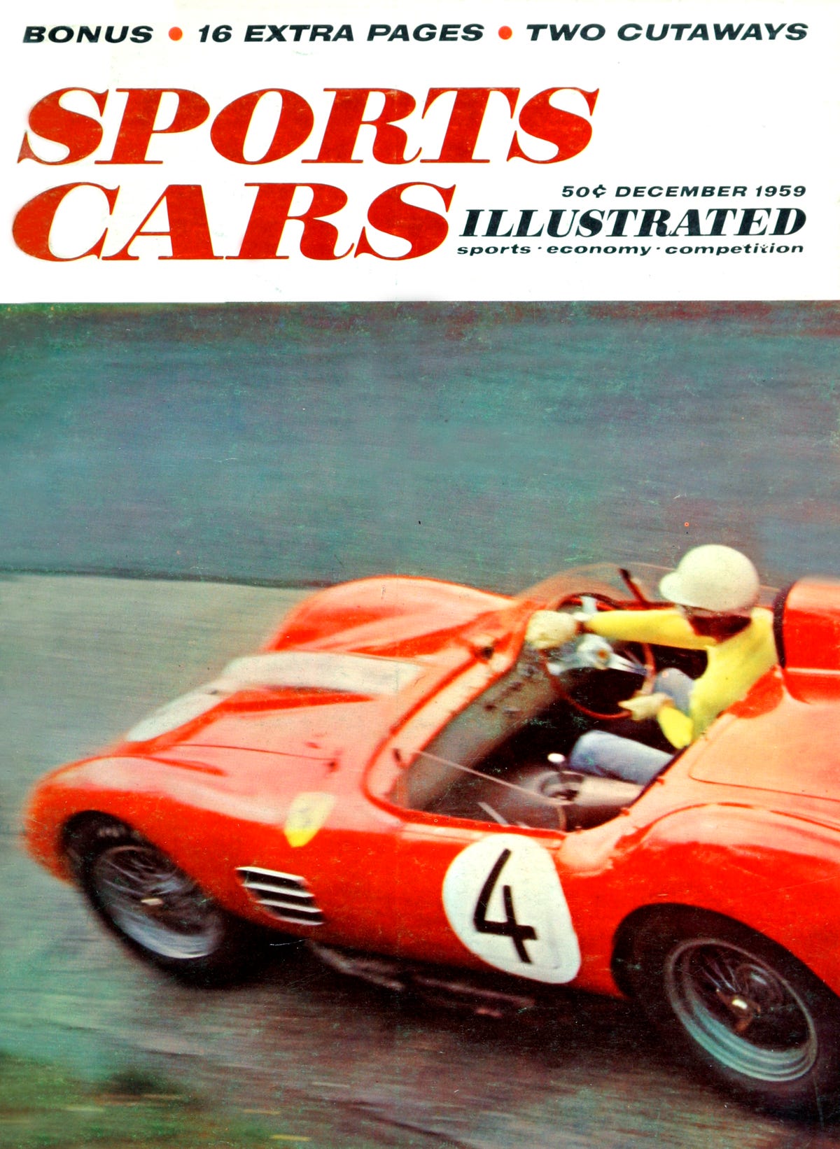 1950s Sports Cars Illustrated Magazine Covers