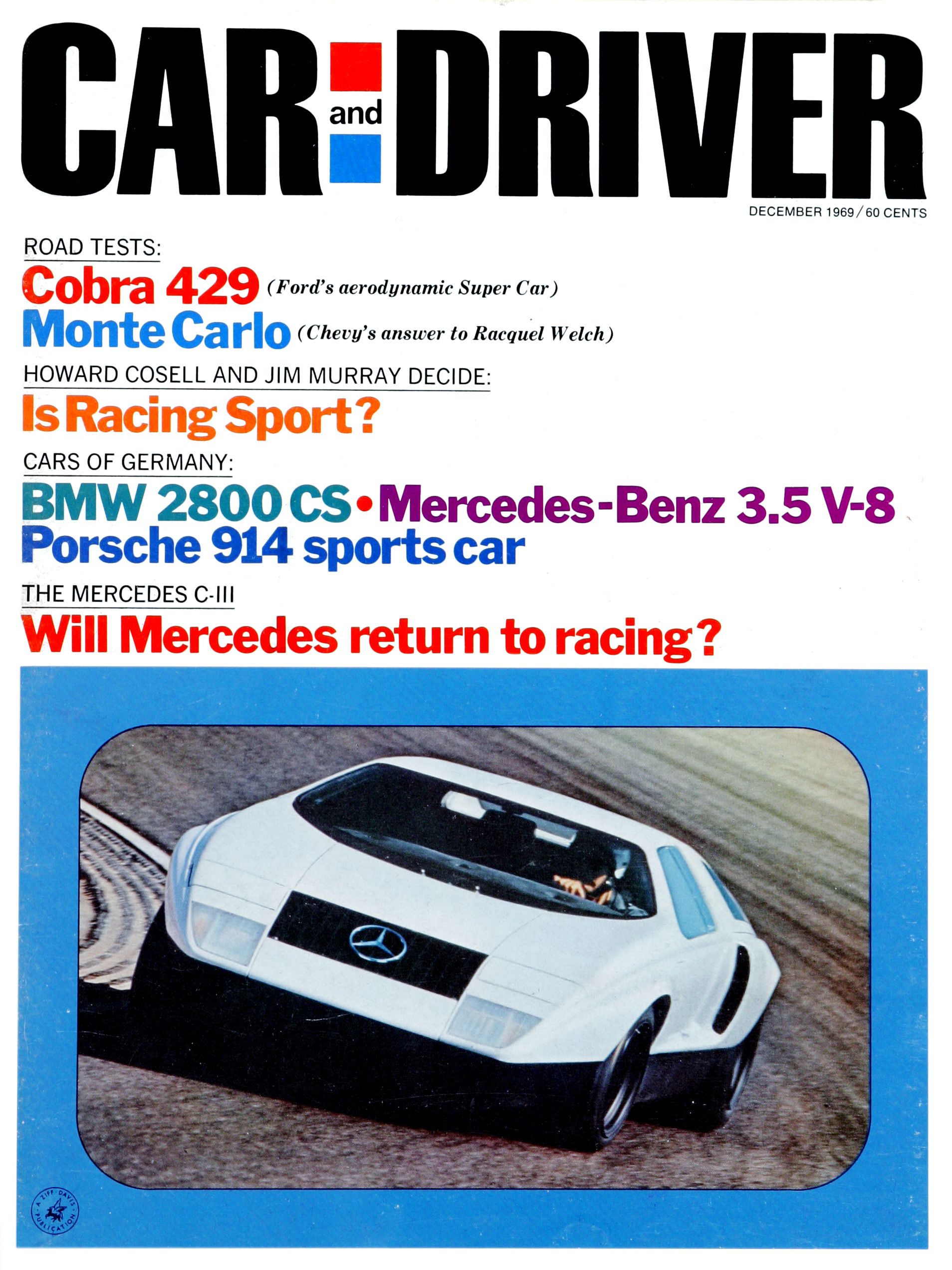 The Covers of Car and Driver Magazine