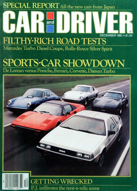 Car and Driver December 1981