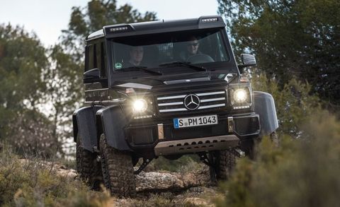 Mercedes-Benz G500 4x4² to Stomp into Series Production